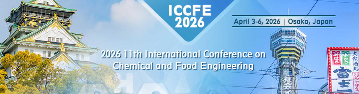 2026年第十一届化学与食品工程国际会议