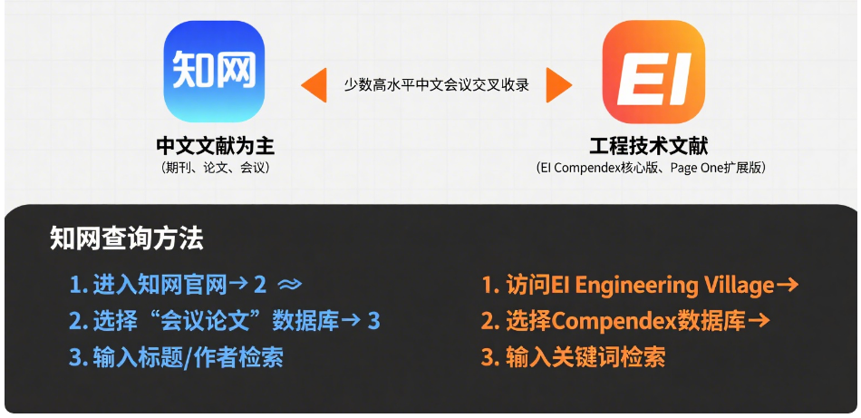 知网收录EI会议吗？两大检索系统的关系与查询方法