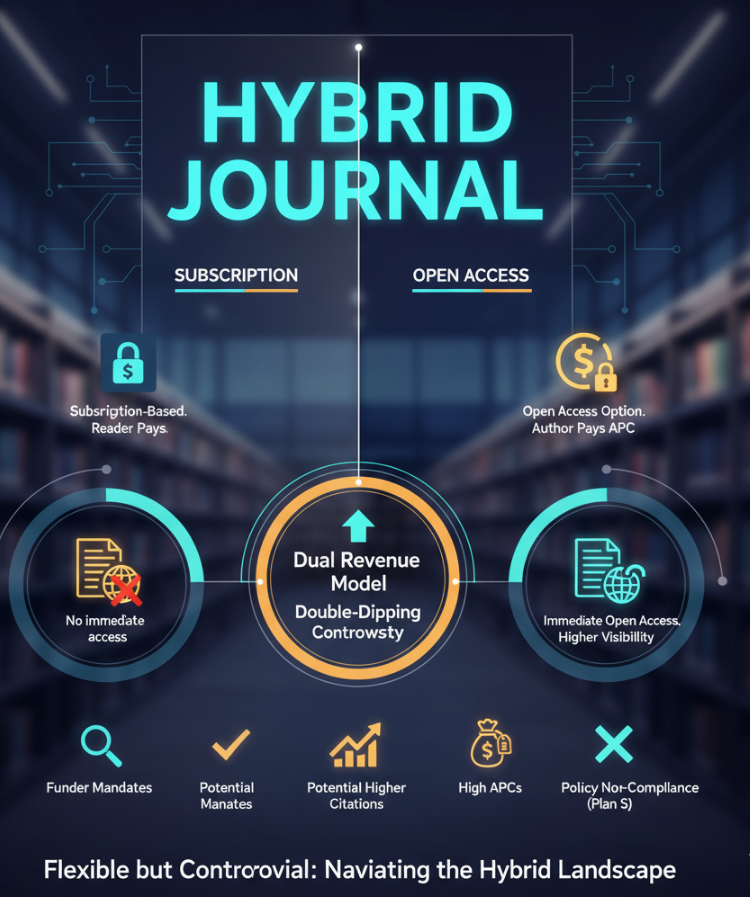 混合期刊 (Hybrid Journal) 投稿：灵活但需谨慎的发表策略
