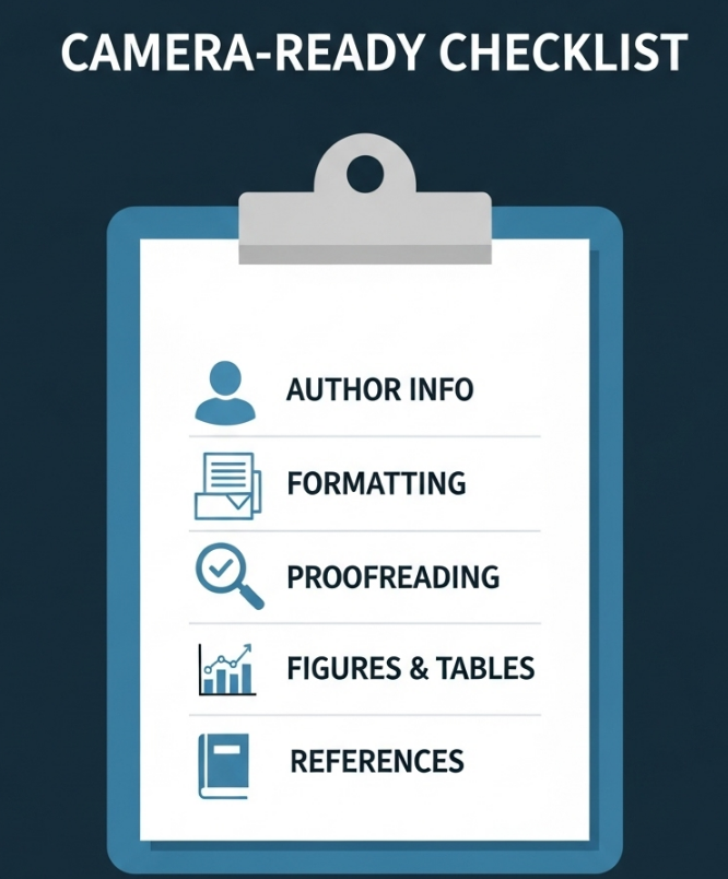 Camera-Ready版本提交指南:从修改到核查