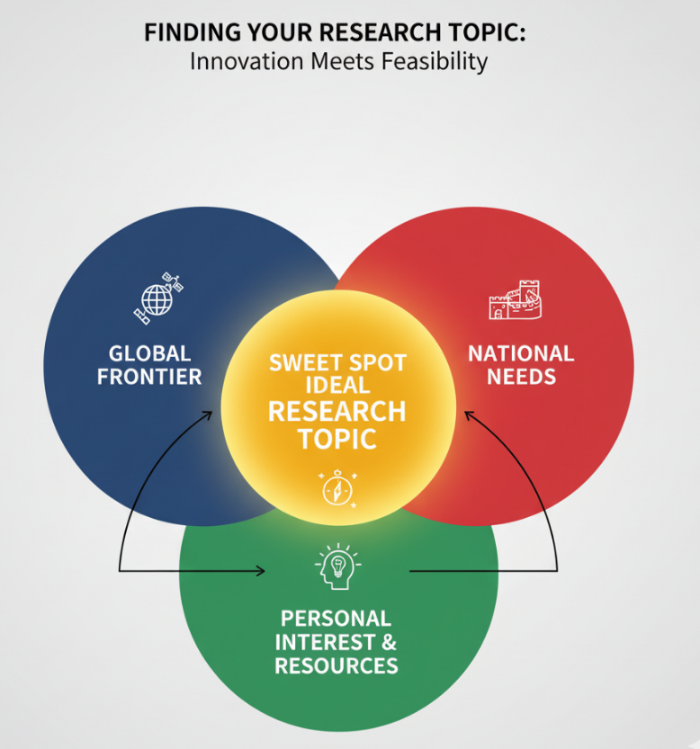 论文选题指南：如何在国内找到兼具创新与可行性的研究方向？