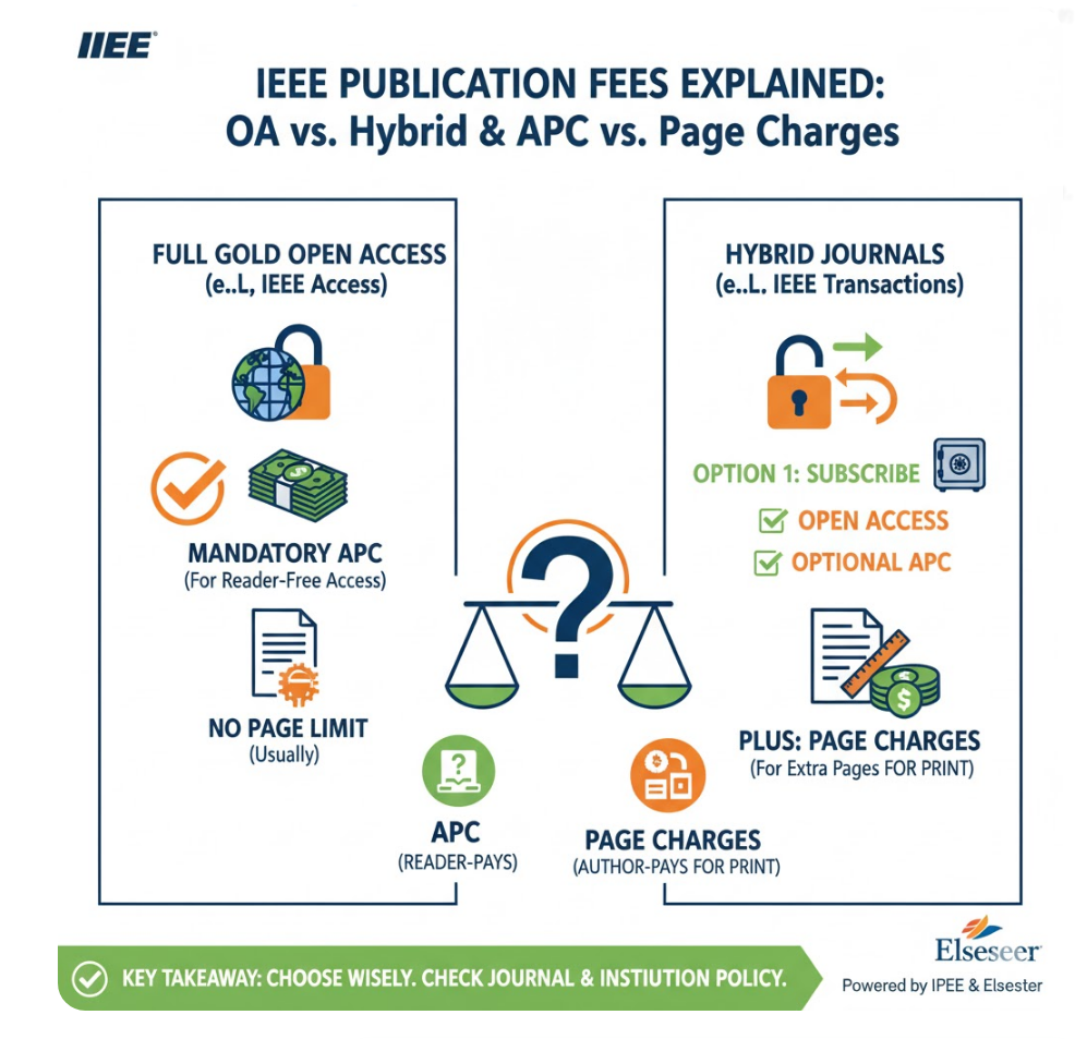 IEEE Open Access (OA) 与 Hybrid Journal 的 APC (版面费) 政策详解