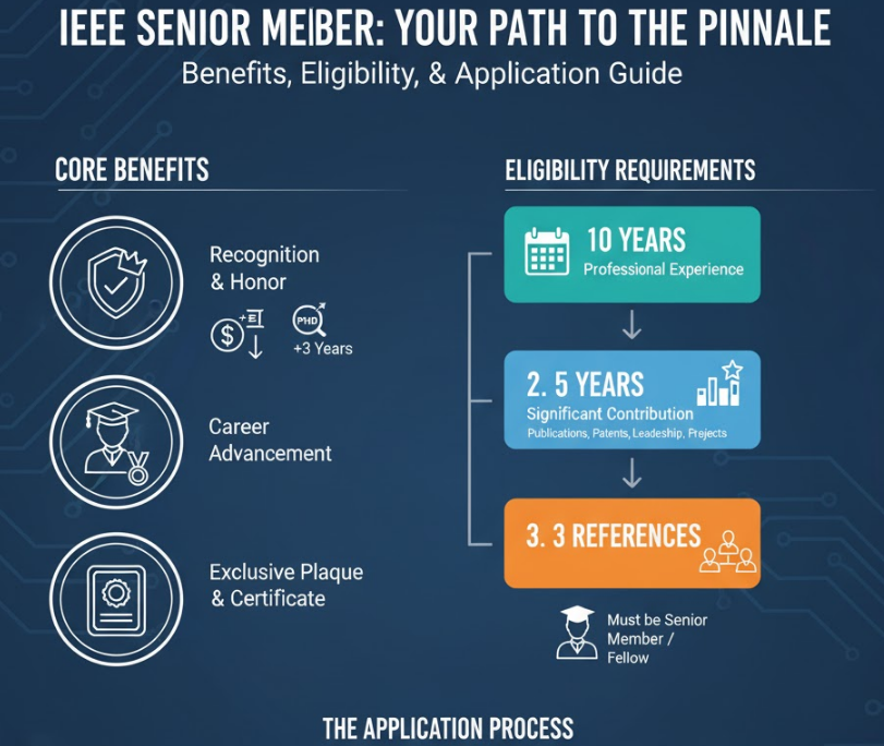 如何成为 IEEE Senior Member (高级会员)?— 好处与申请条件全解析