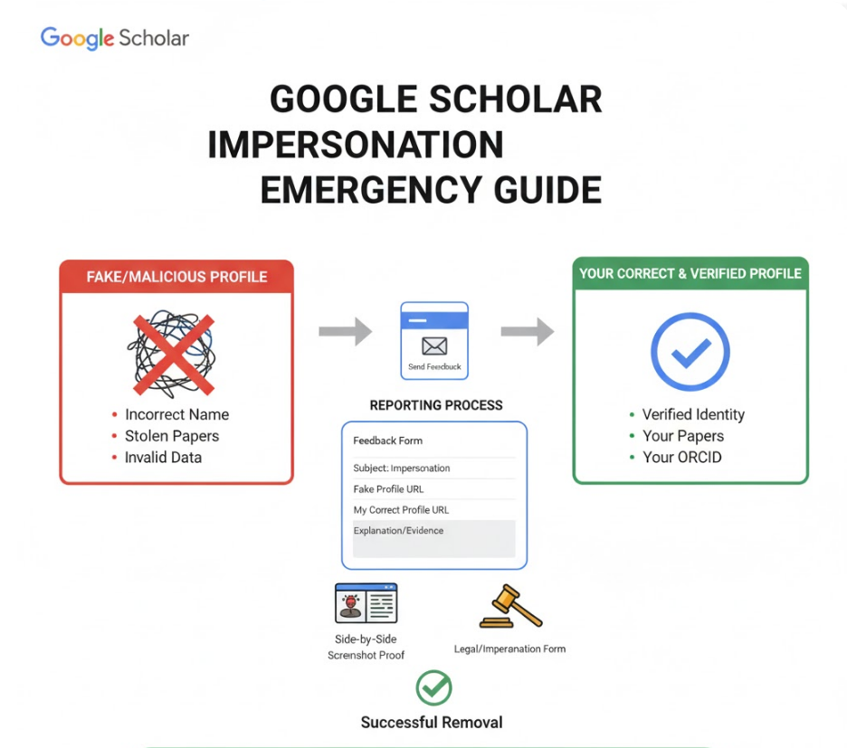 谷歌学术(Google Scholar)主页被恶意申领怎么办？