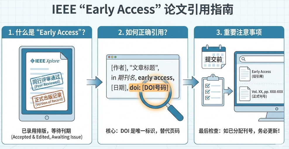 IEEE 论文的 Early Access 版本可以引用吗？引用格式与 DOI 使用指南