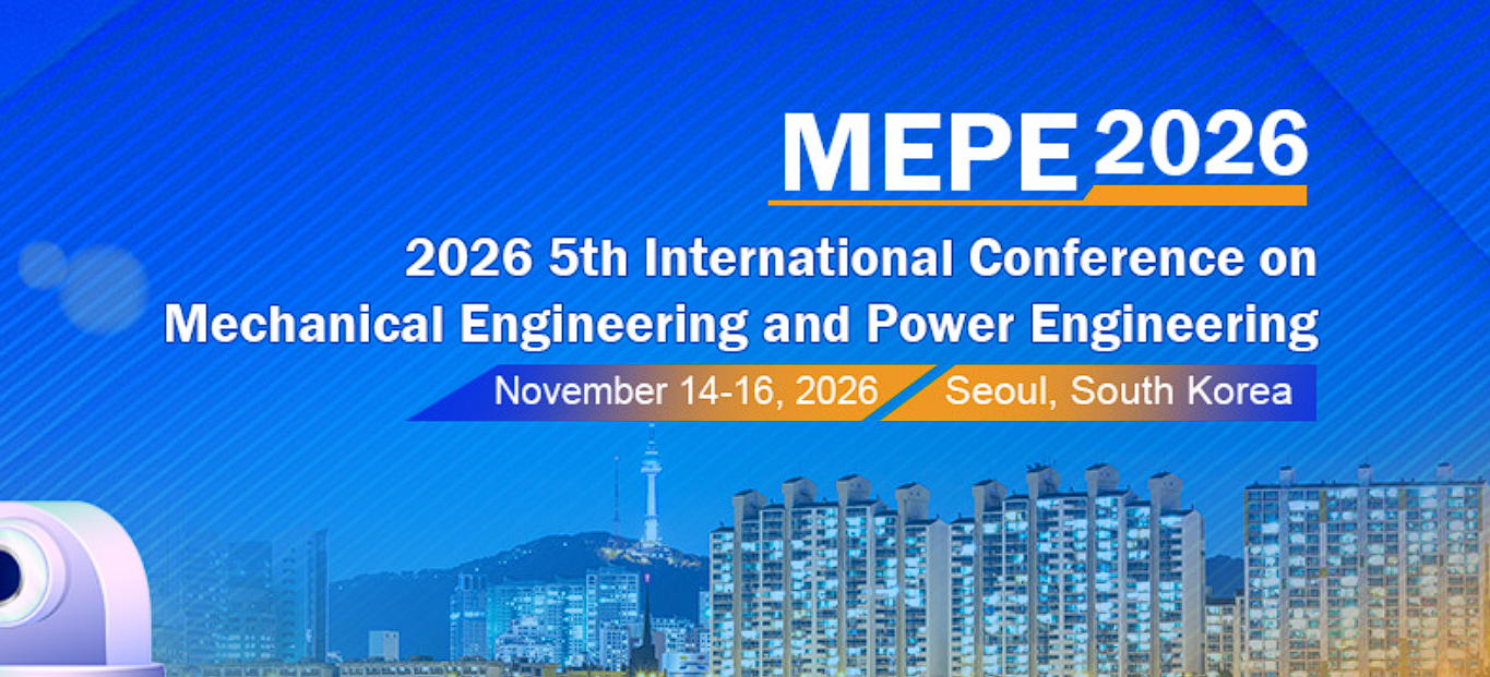 2026年第五届机械与电力工程国际会议