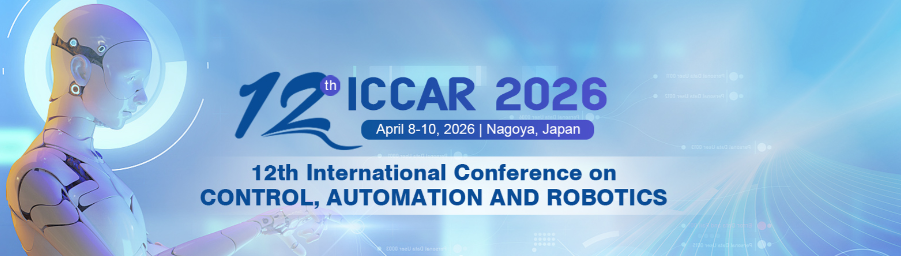2026年第十二届控制、自动化和机器人国际会议
