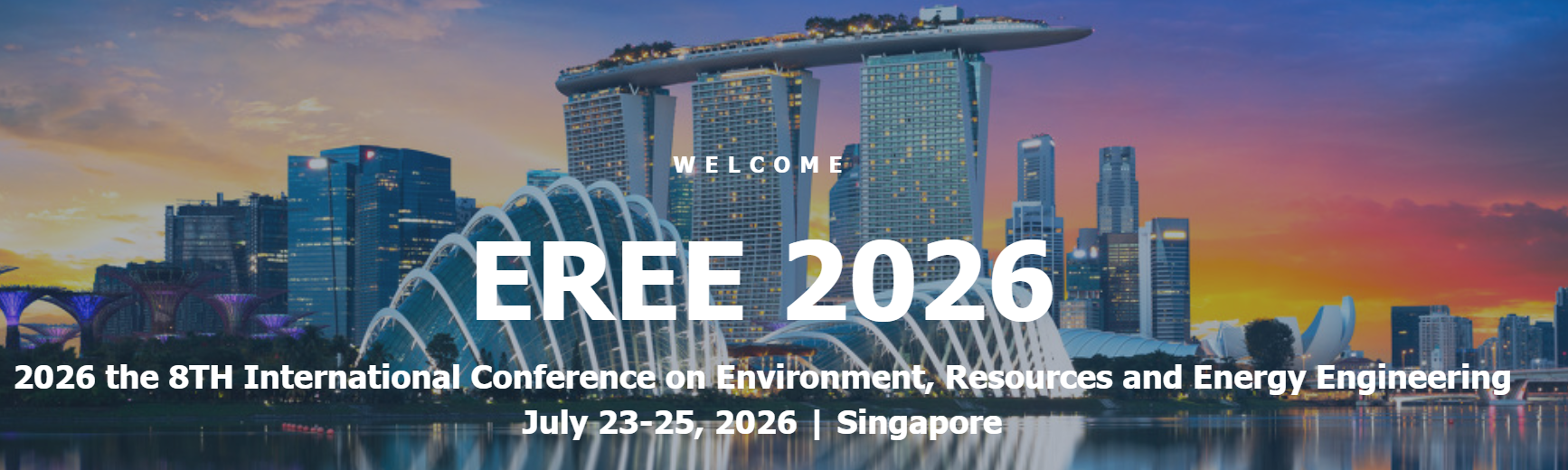 2026年第八届环境、资源和能源国际会议