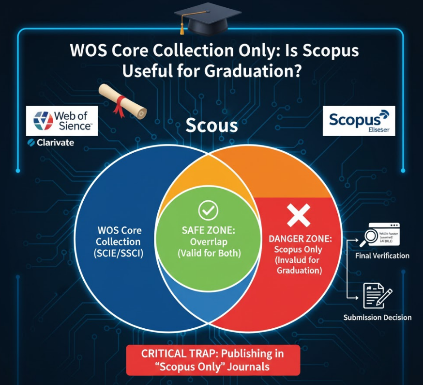 学校毕业要求只认WOS核心合集，投Scopus有用吗？（策略解析）