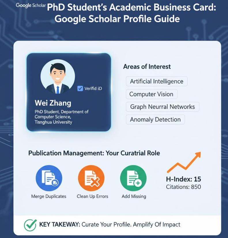 博士生的“学术名片”：如何从0到1规划您的 Google Scholar 个人形象？