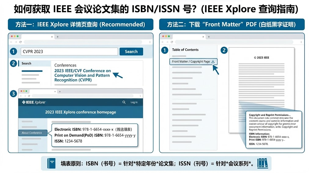 如何查询 IEEE 会议论文集的 ISBN 和 ISSN 号?IEEE Xplore 官方查询教程