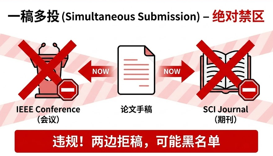 IEEE 会议和 SCI 期刊算一稿多投吗?一文看懂合法扩展与违规界定