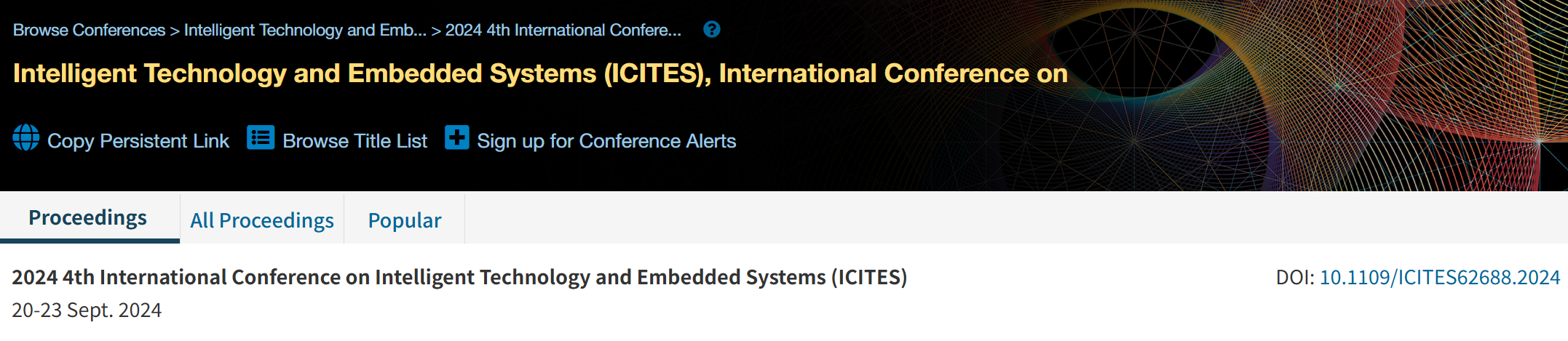 2026年第六届智能技术与嵌入式系统国际会议