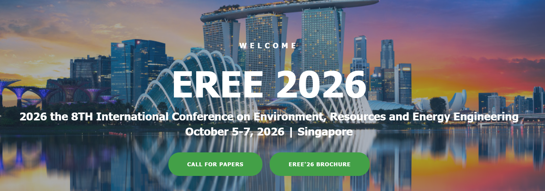 2026年第八届环境、资源和能源国际会议