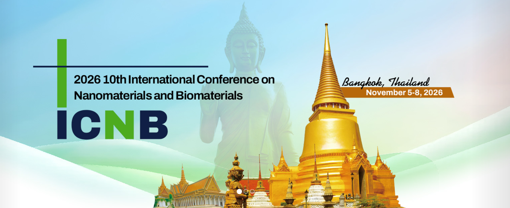 2026年第十届纳米材料与生物材料国际会议