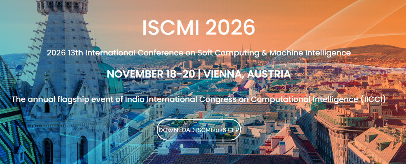 2026年第十三届软计算与机器智能国际会议