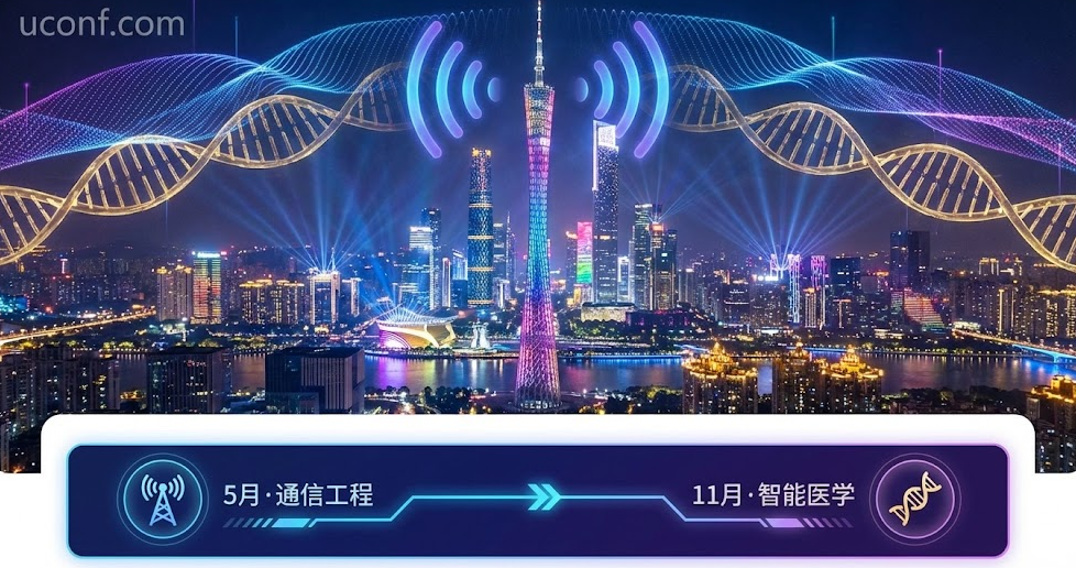 2026年广州EI学术会议一览 | 通信工程与智能医学领域IEEE会议推荐