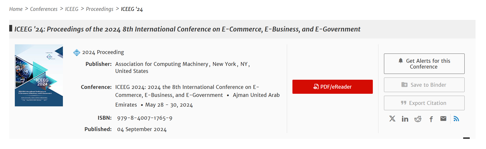 2026年第九届电子商务、电子商业和电子政务国际会议