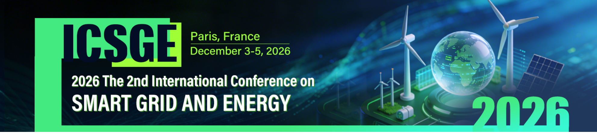 2026年第二届IEEE智能电网与能源国际会议