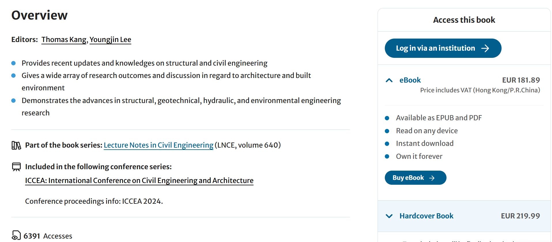 2026年第9届土木工程与建筑国际会议