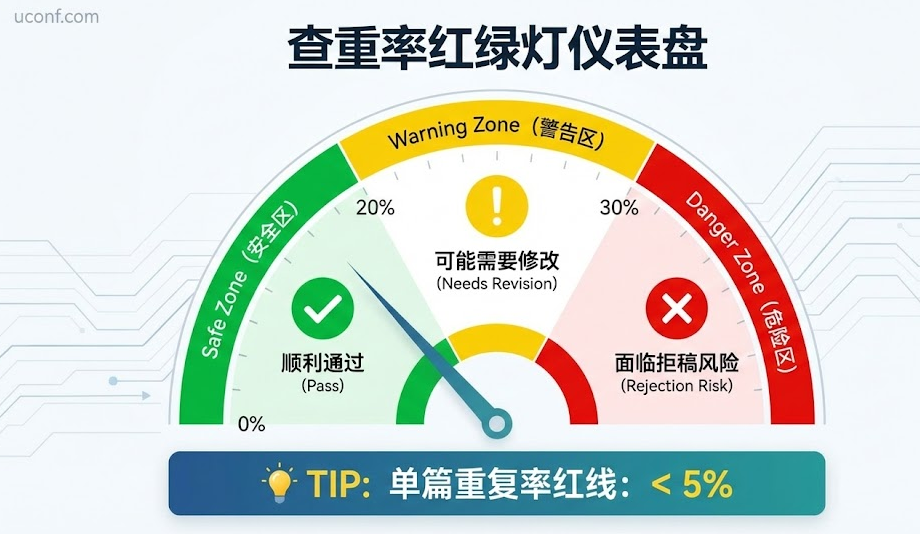 国际 EI 会议查重率一般要求多少以内？Turnitin / iThenticate 标准详解