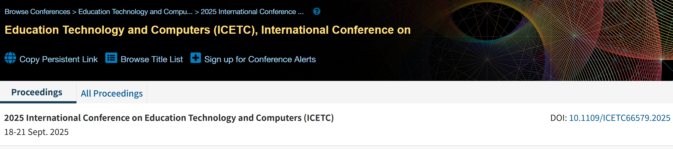 2026年第十八届教育技术与计算机国际会议