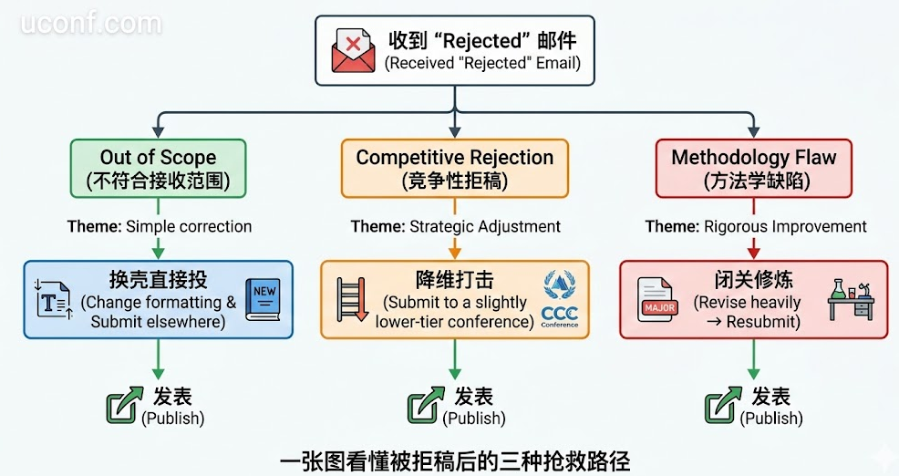 会议论文被Rejected(拒稿)后还能转投其他会议吗？