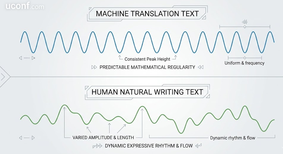 突破 AI 检测的关键：为您的长难句注入自然波动的节奏。