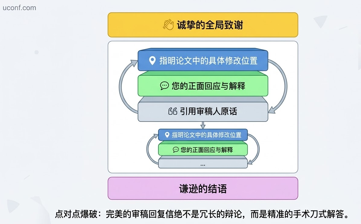 Rebuttal 结构层次拆解图
