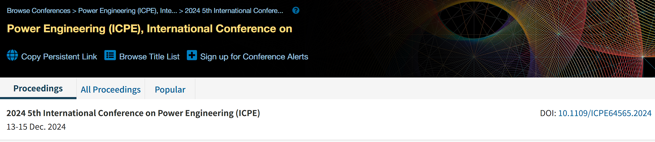 2026年第七届电力工程国际会议