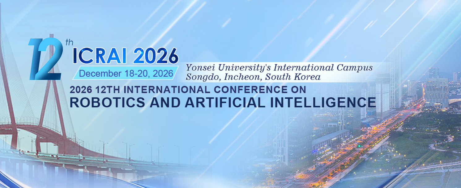 2026年第十二届机器人与人工智能国际会议