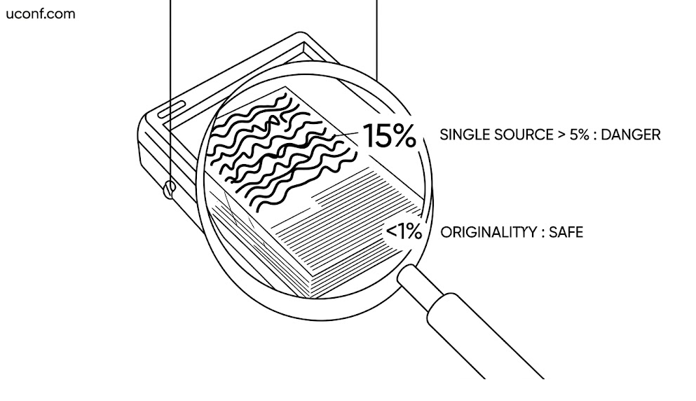 格式过关就稳了？揭秘国际 EI/SCI 会议查重率 (Similarity Rate) 潜规则与 Turnitin 报告指南