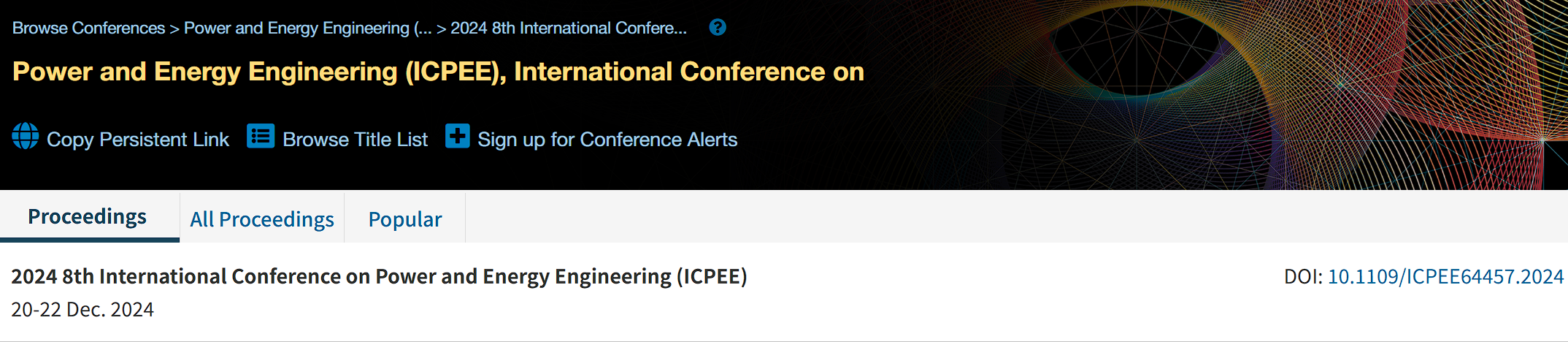 2026年第十届电力与能源工程国际会议