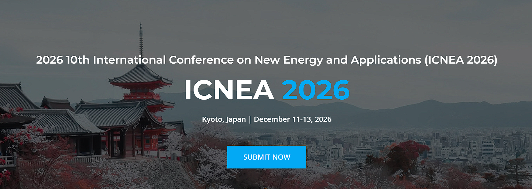 2026年第十届新能源与应用国际会议