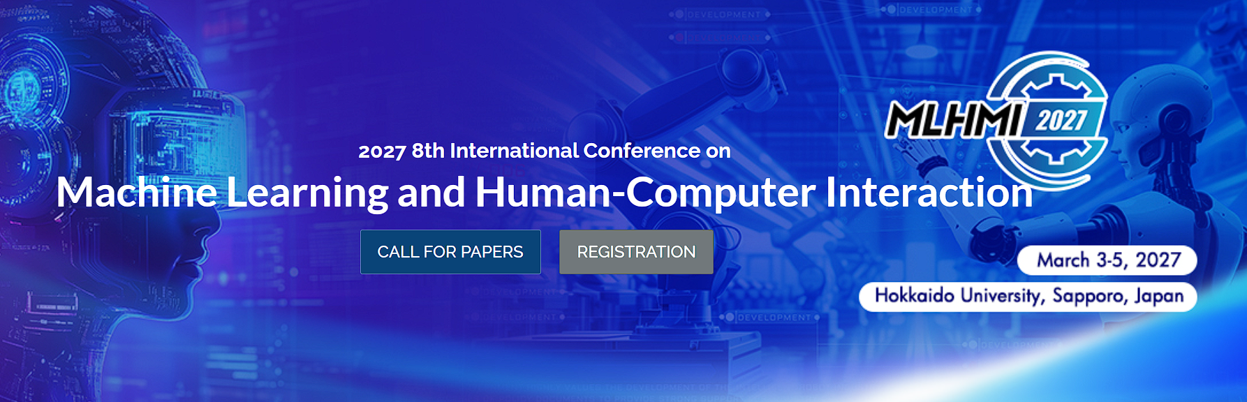 2027年第八届机器学习和人机交互国际会议