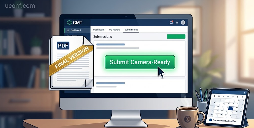 CMT 系统 Camera-Ready 终稿提交步骤：如何更新论文版本与作者信息