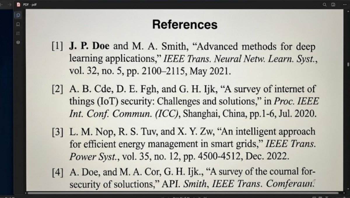 国际会议论文, 参考文献格式, EndNote教程, IEEE标准样式, IEEE参考文献排版, EndNote一键生成, Word引用文献, Cite While You Write