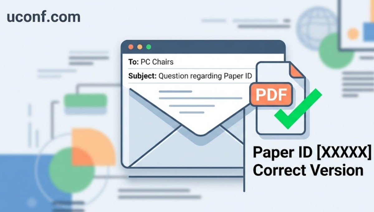 会议投稿传错版本怎么办？超过Deadline发邮件替换补救指南