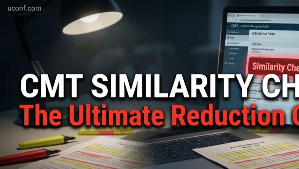 CMT系统提示 Similarity Check Failed:会议论文查重超标的降重微操