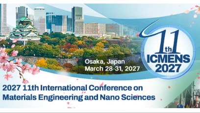 2027年第十一届材料工程与纳米科学国际会议