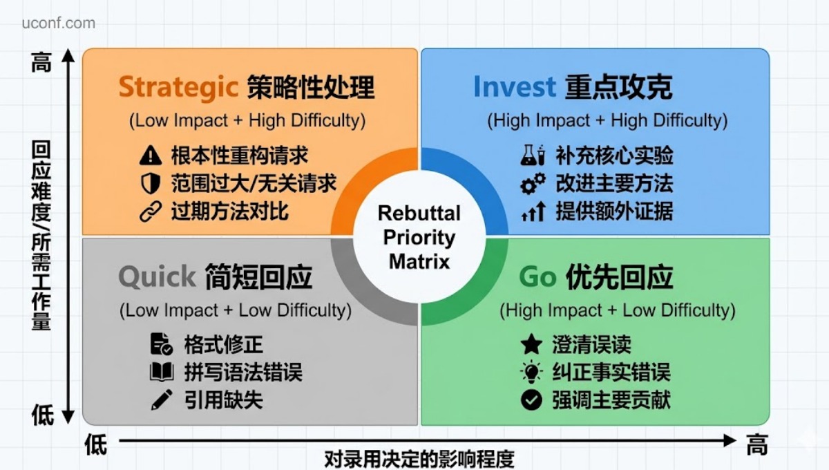 Rebuttal怎么写才有效？学术会议论文反驳审稿意见的英文模板与策略大全