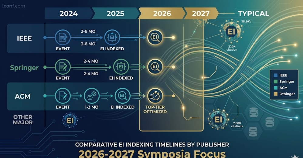 IEEE, Springer, ACM等主要出版商EI收录时间线对比分析