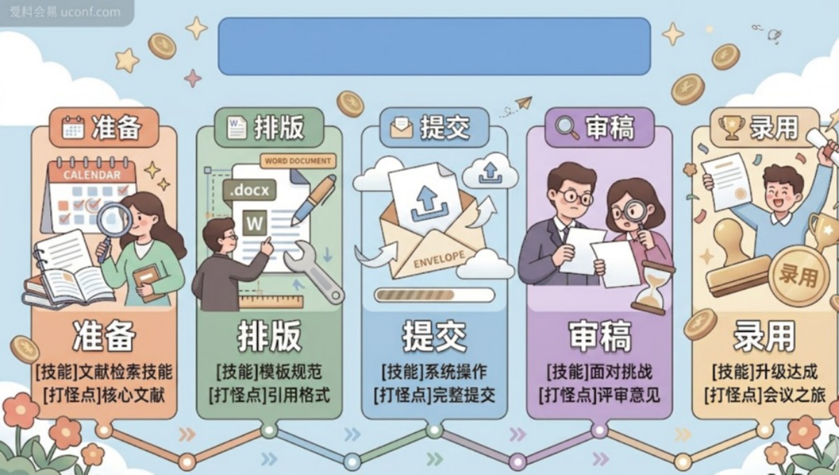 学术会议投稿流程保姆级教程：新手第一次投会议论文怎么做？