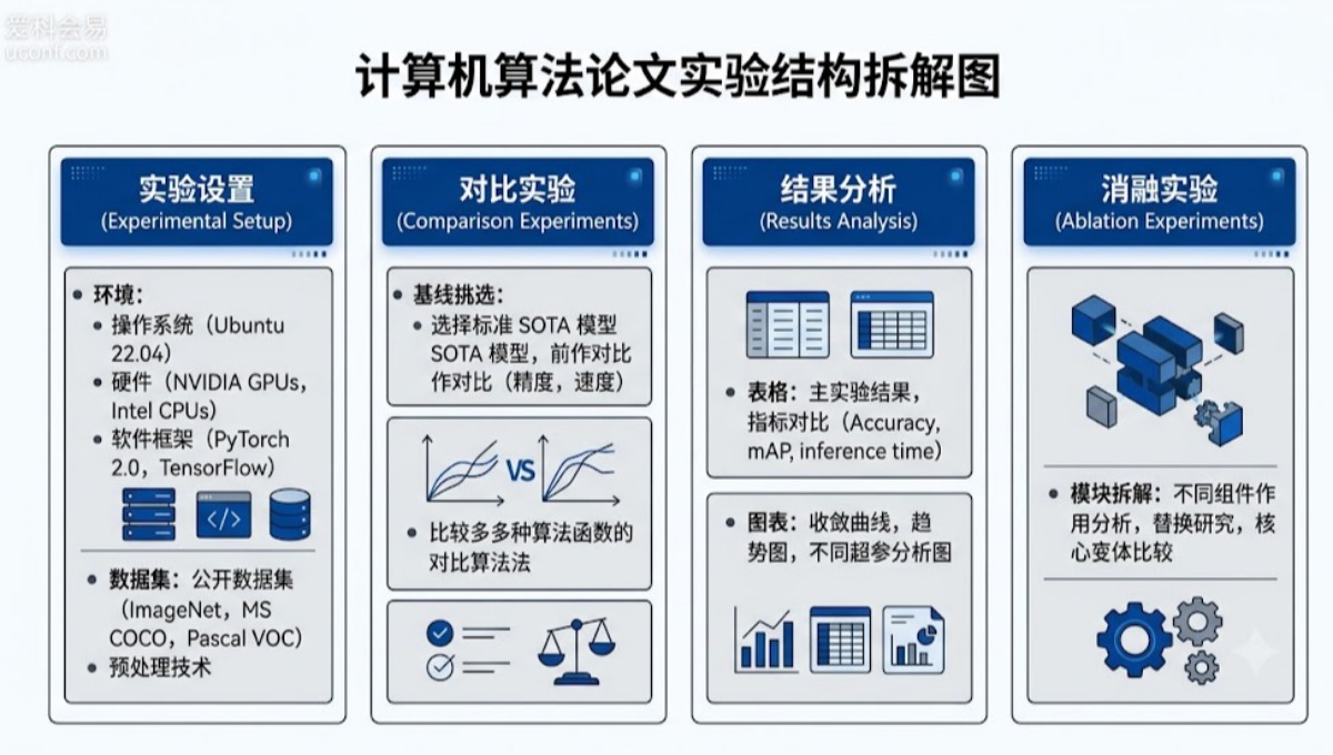 计算机方向EI学术会议投稿：算法类论文实验与数据分析怎么写？