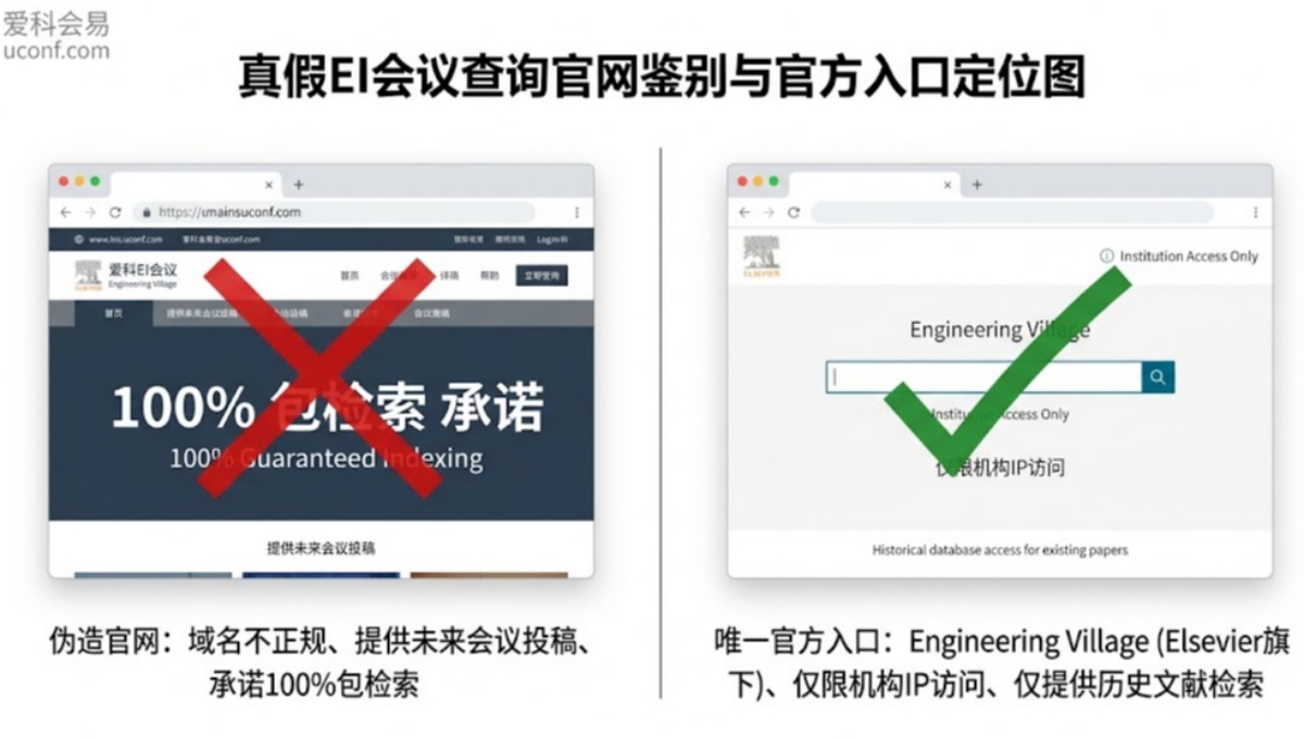 EI检索会议查询官网是哪个？唯一官方权威查询入口与实操指南