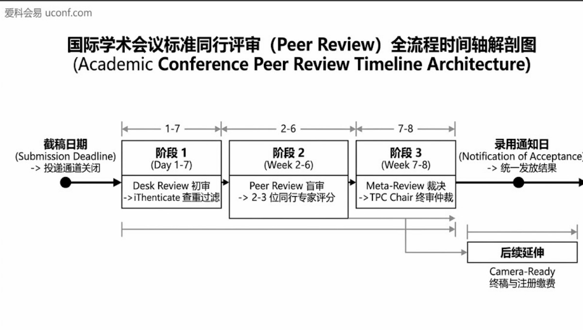 论文投稿后多久有消息？EI会议审稿周期全流程时间表全解析