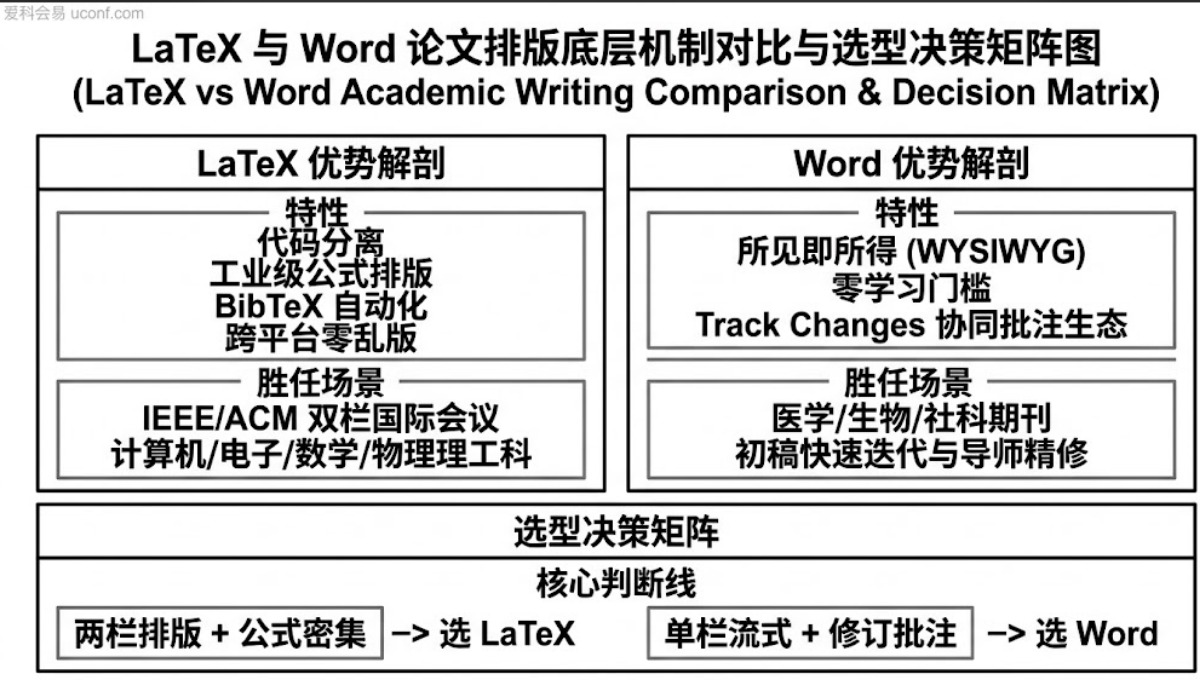 LaTeX和Word写论文哪个好？会议投稿用哪个更合适