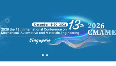 2026年第13届机械、汽车与材料工程国际会议(CMAME 2026)