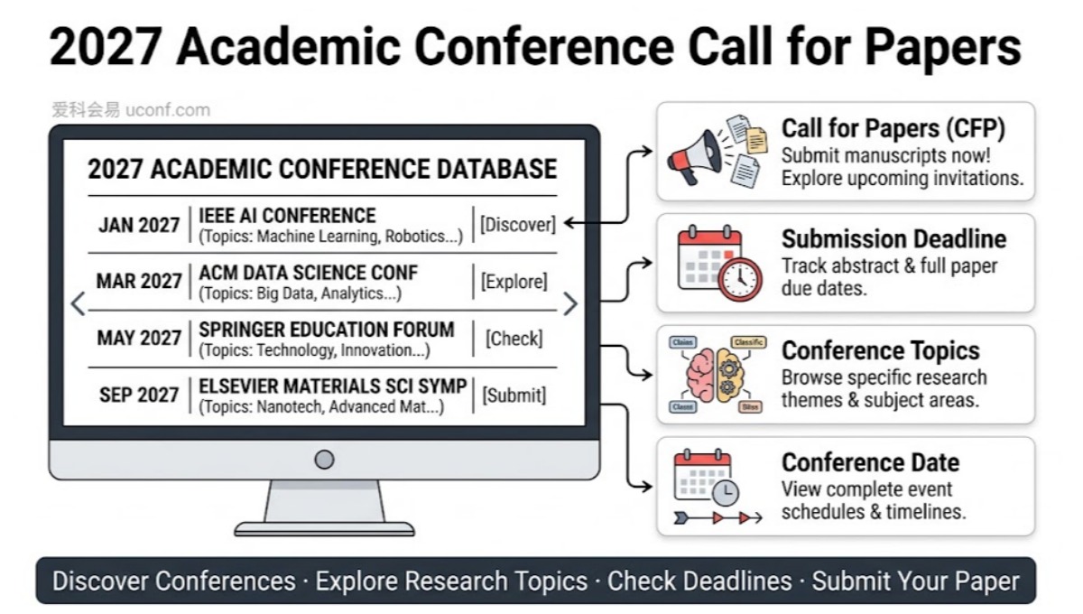 2027学术会议征稿：Call for Papers、选会与投稿完整指南