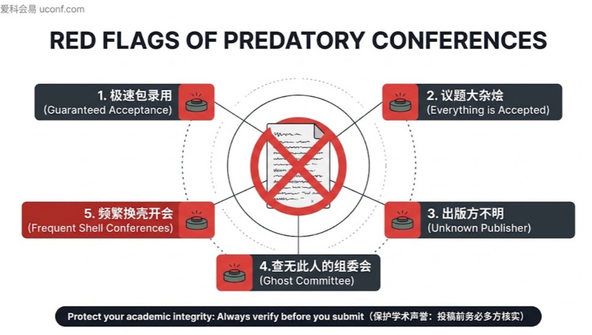 学术会议水会有哪些特征？投稿前一定要避开这些坑